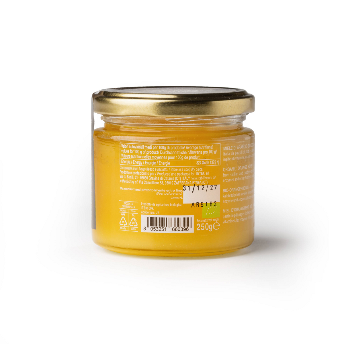 Bio Orangenhonig