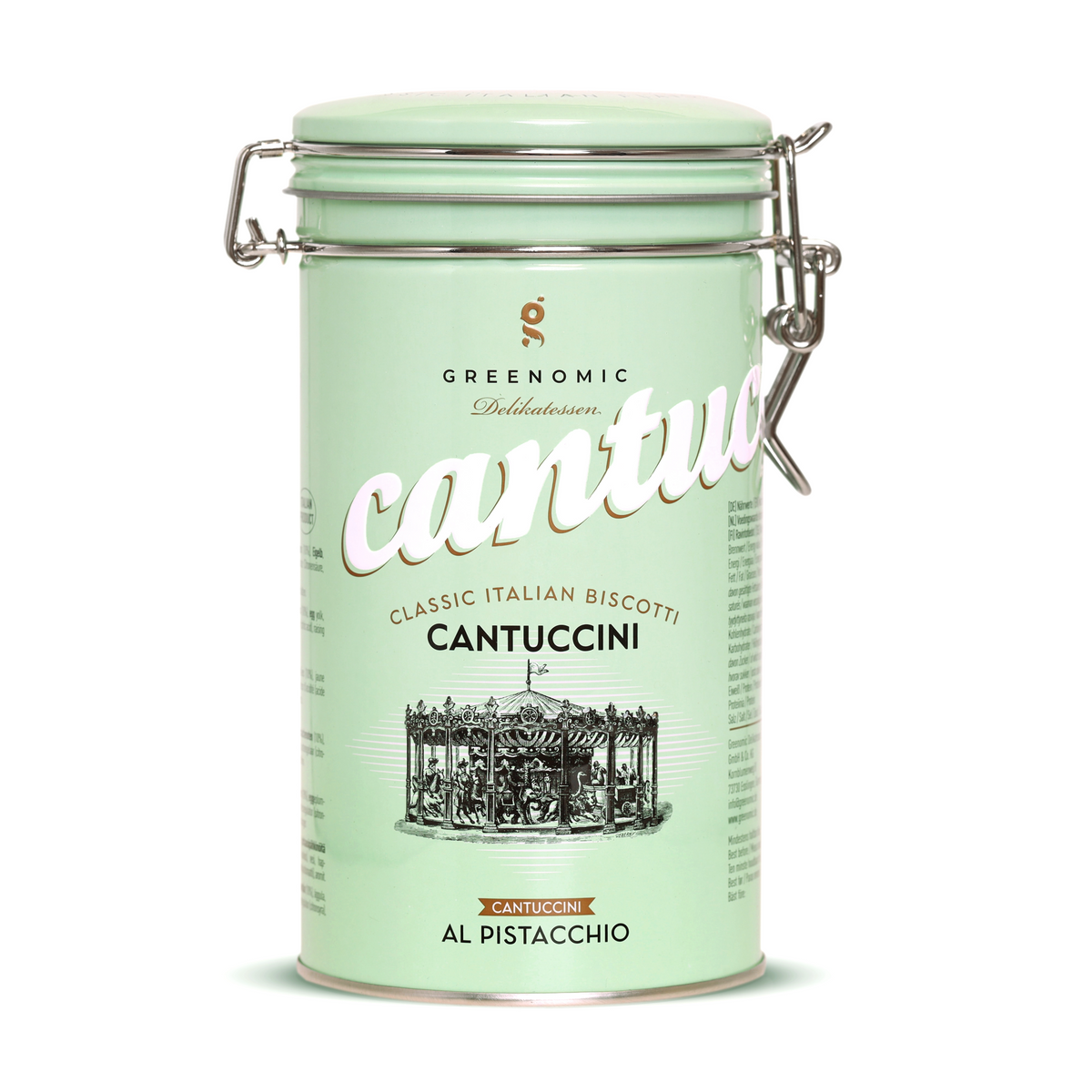 TIN Cantuccini "AL Pistacchio"