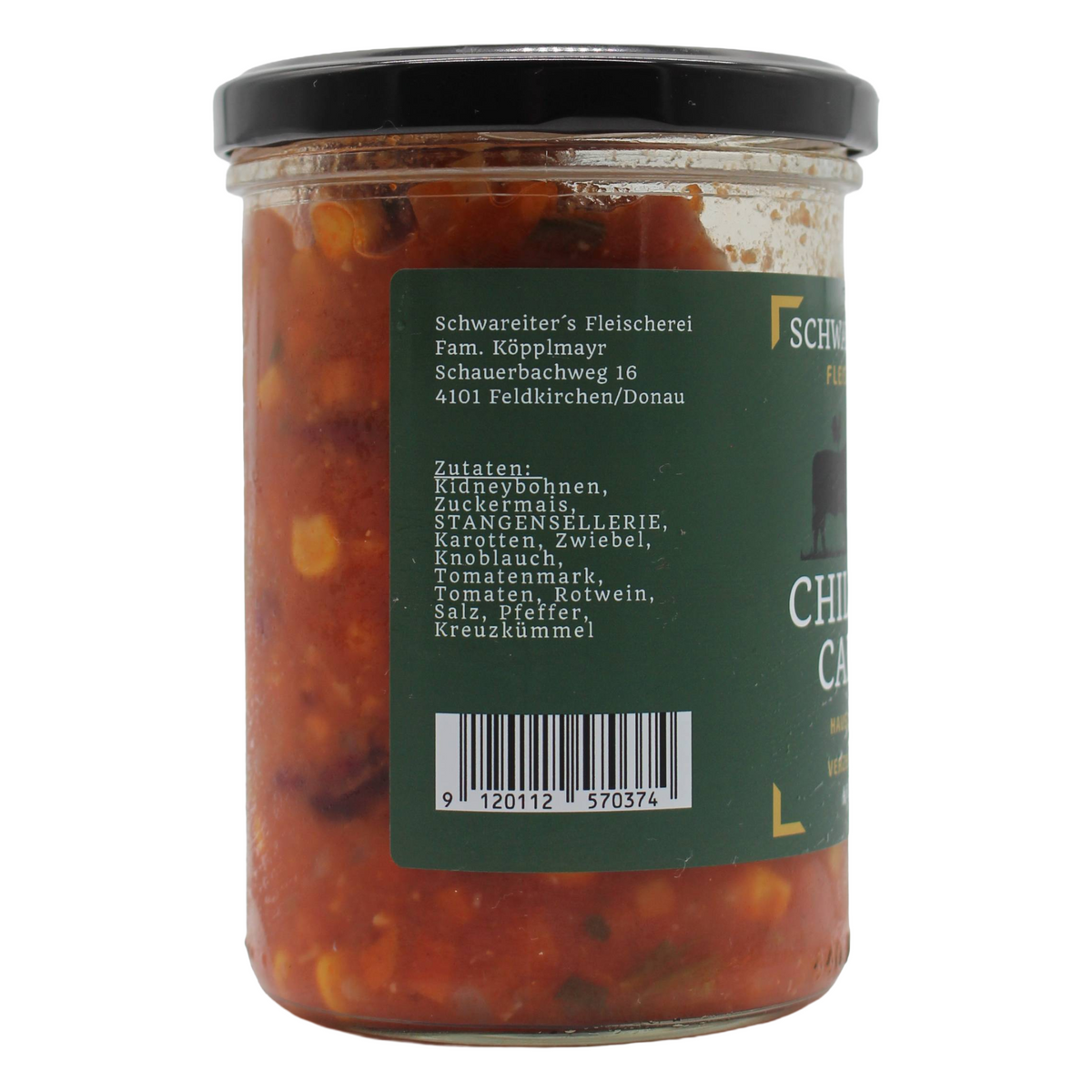 Hausgemachtes Chili sin Carne