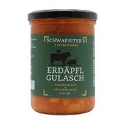 Hausgemachtes Erdäpfelgulasch