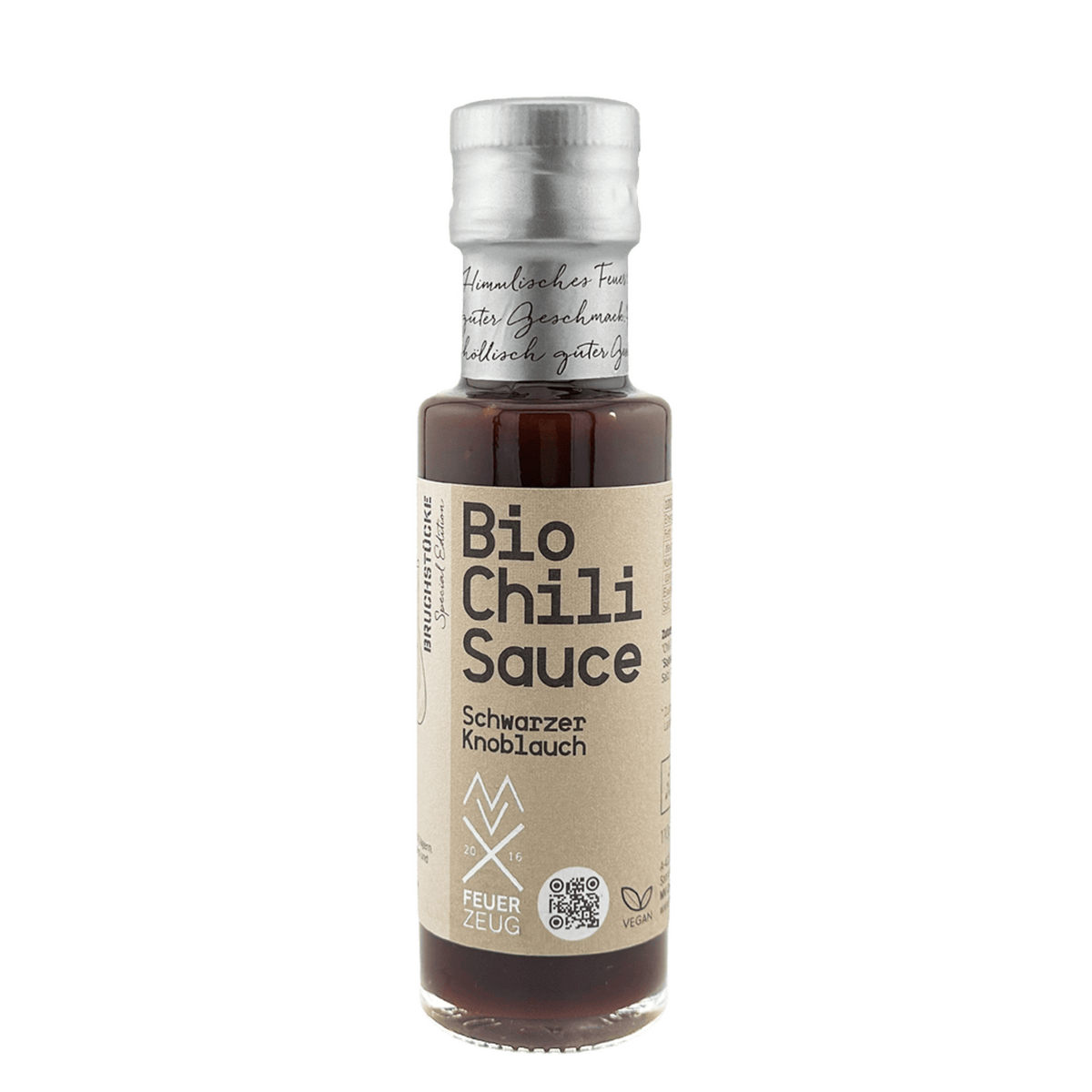 Bio-Chilisauce Schwarzer Knoblauch