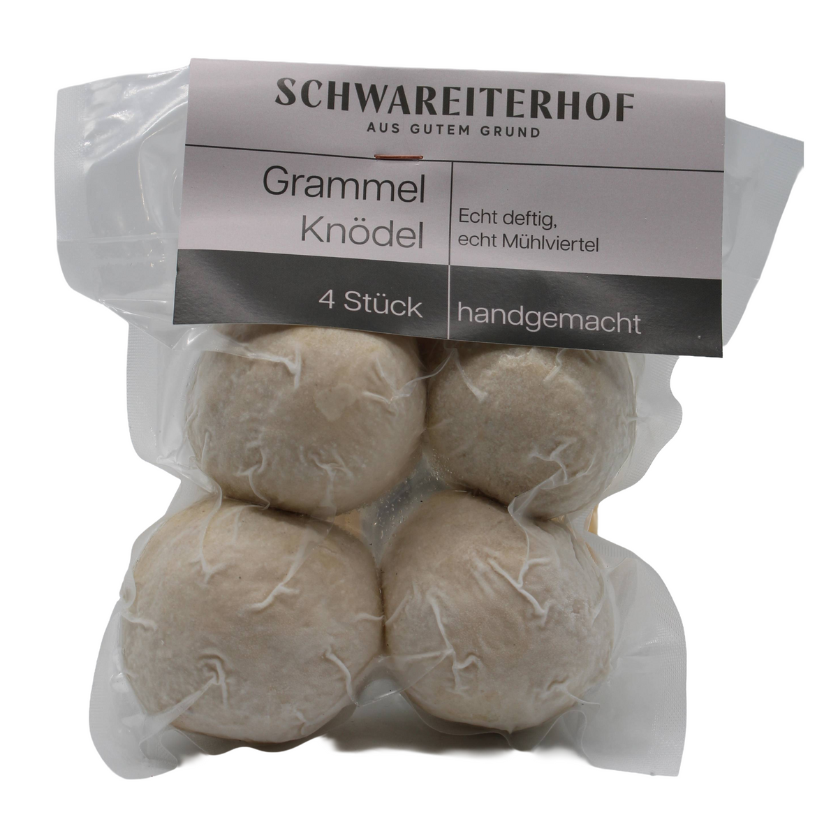 Hausgemachte Grammelknödel