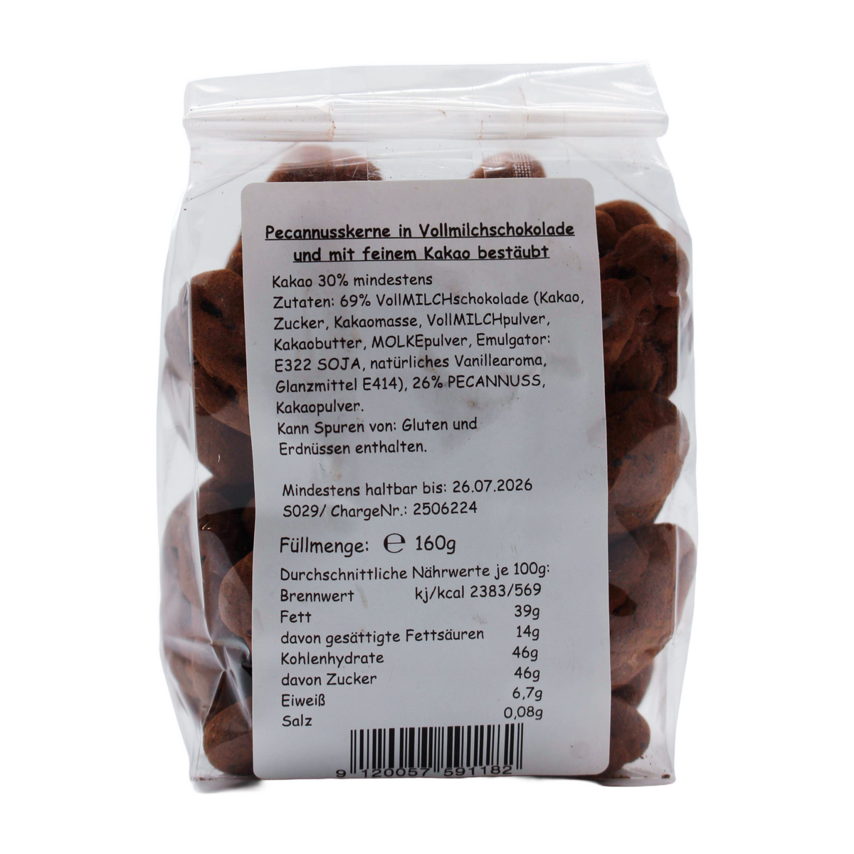 Pecantrüffel in Schokolade