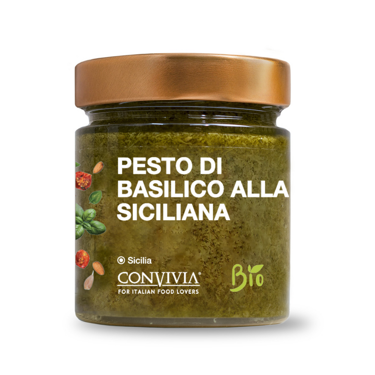 Pesto di Basilico alla Siciliana
