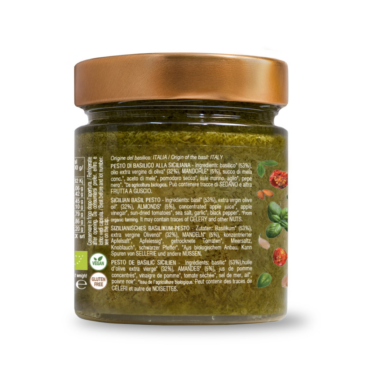 Pesto di Basilico alla Siciliana