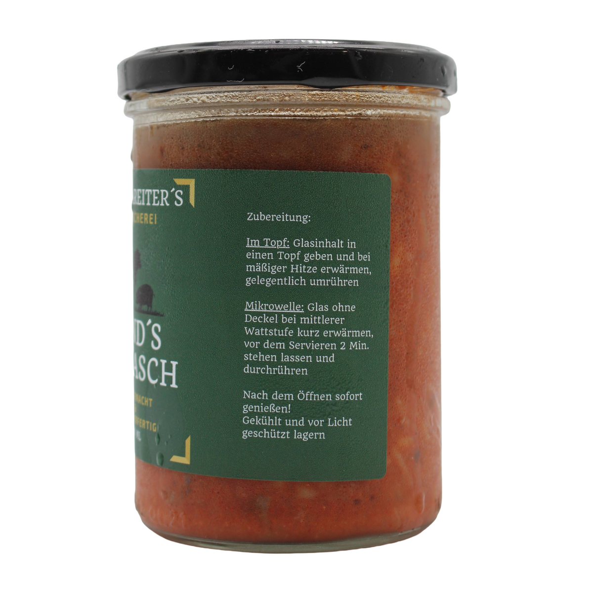 Hausgemachtes Rindsgulasch