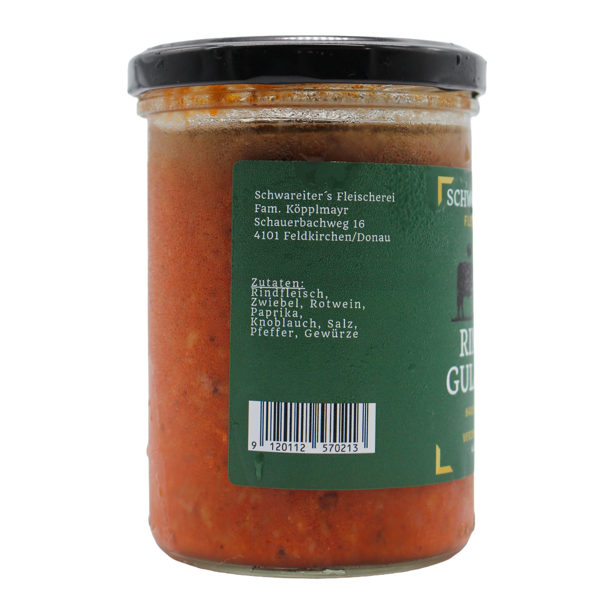 Hausgemachtes Rindsgulasch