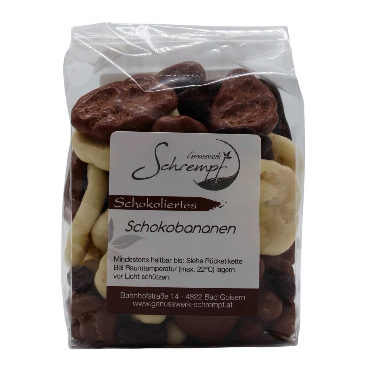 Schokobananen in 3erlei Schokolade