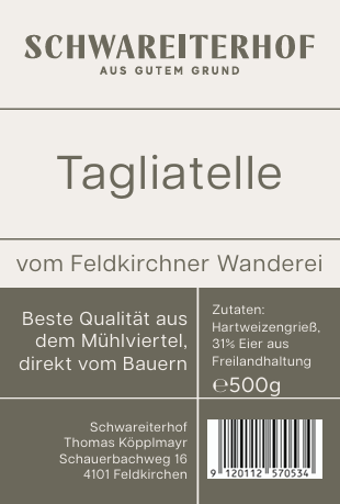 Tagliatelle vom Feldkirchner Wanderei