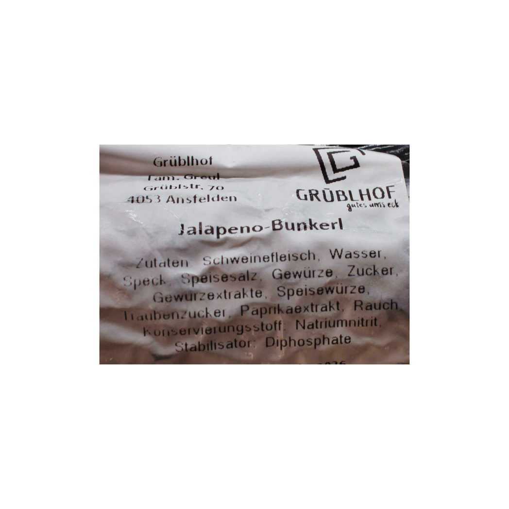 Jalapeño-Bunkerl vom Freilandschwein