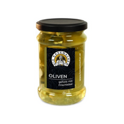 Oliven gefüllt mit Frischkäse