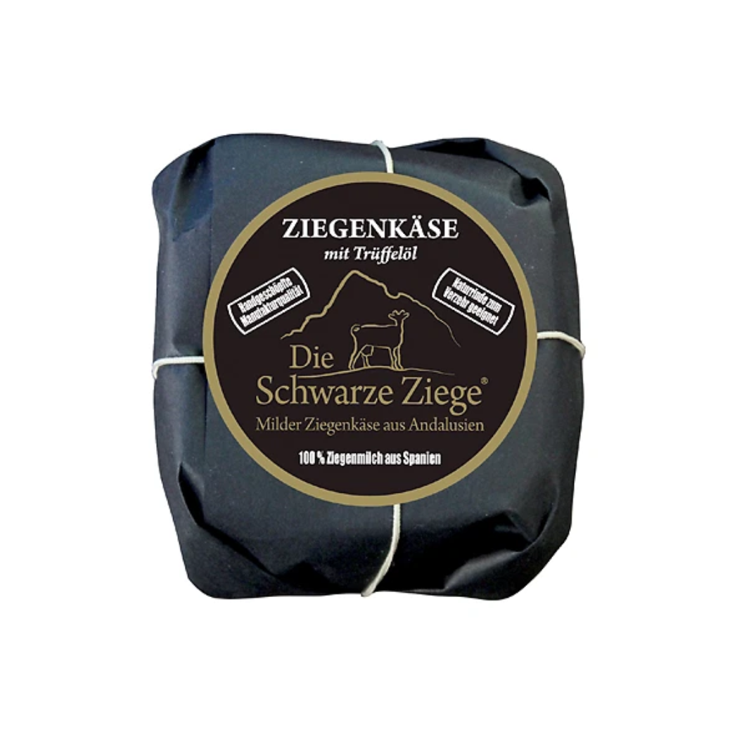 Ziegenhartkäse mit Trüffelöl
