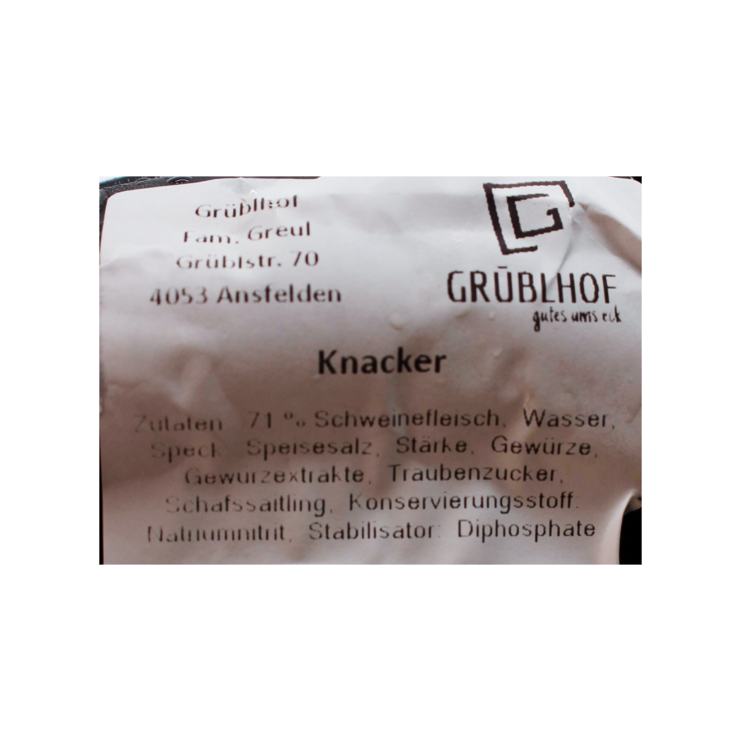 Knacker vom Freilandschwein