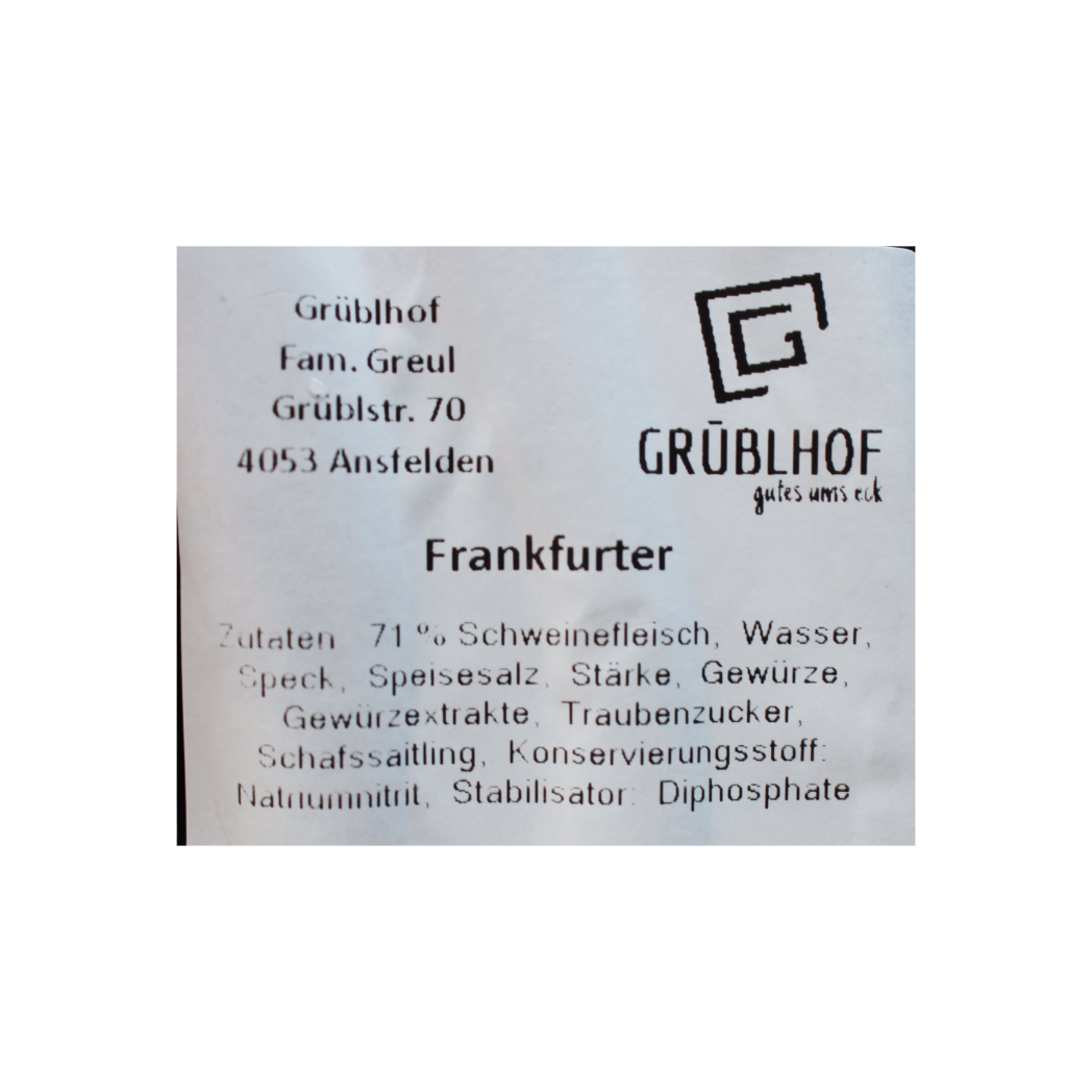 Frankfurter  vom Freilandschwein