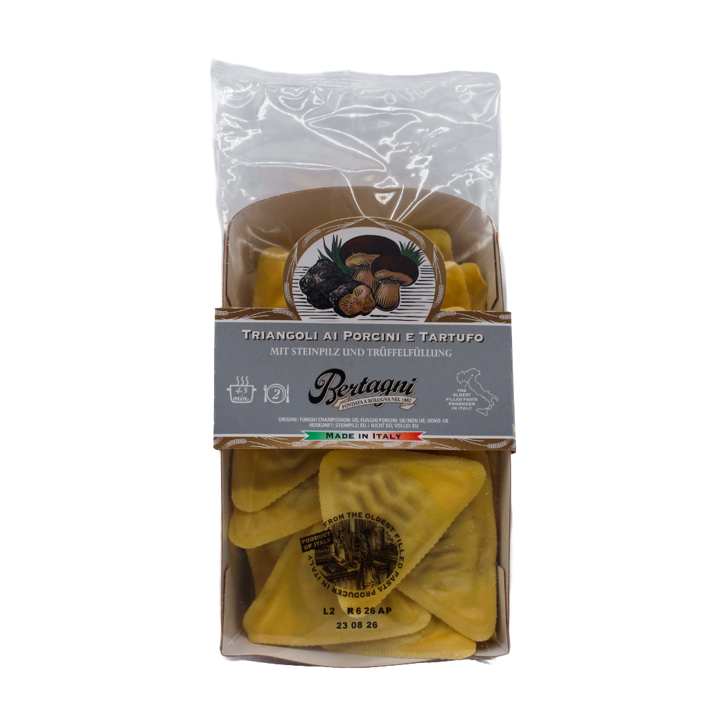 Bertagni Triangoli mit Trüffel & Steinpilzen