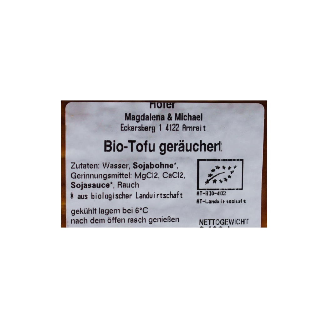Bio-Tofu geräuchert