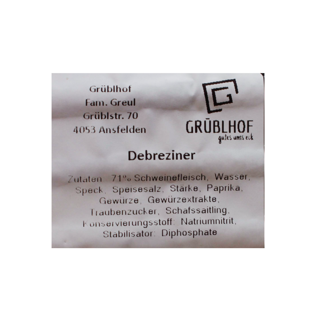 Debreziner vom Freilandschwein