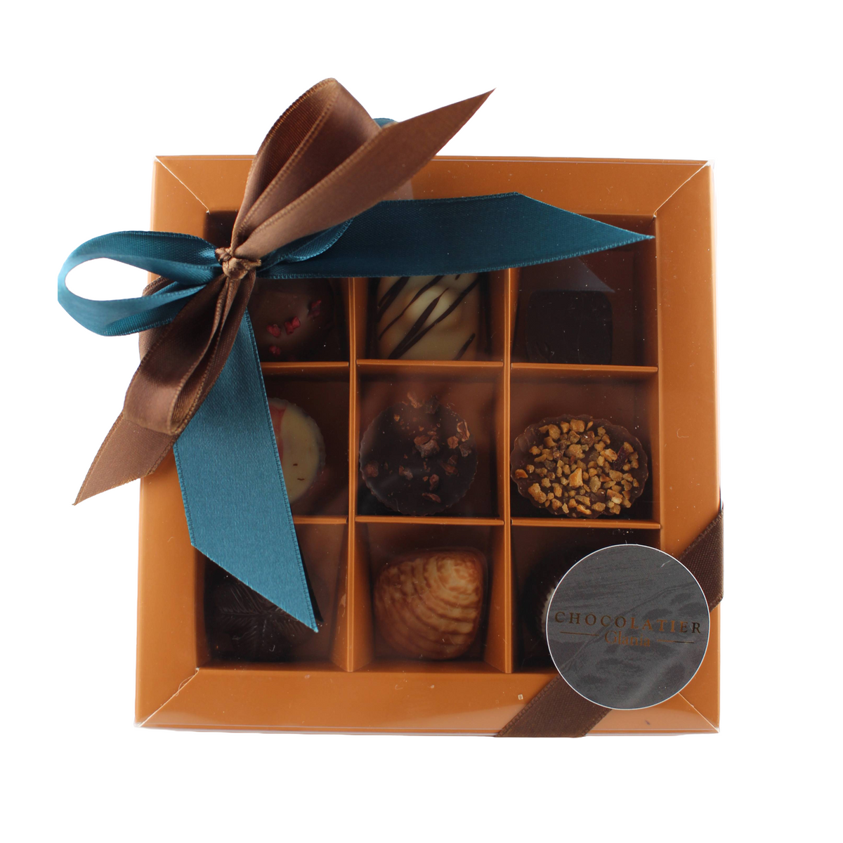 9er Pralinenbox – Handgemachte Spezialitäten